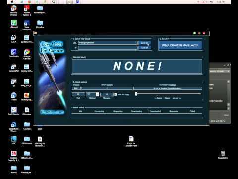 Low Orbit Ion Cannon скачать - быстрая и эффективная программа для DDoS-атак